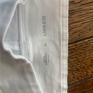 Old Navy Crisp White Pull On Jeans